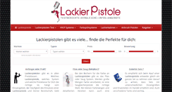 Desktop Screenshot of lackierpistole.org