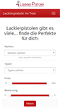 Mobile Screenshot of lackierpistole.org